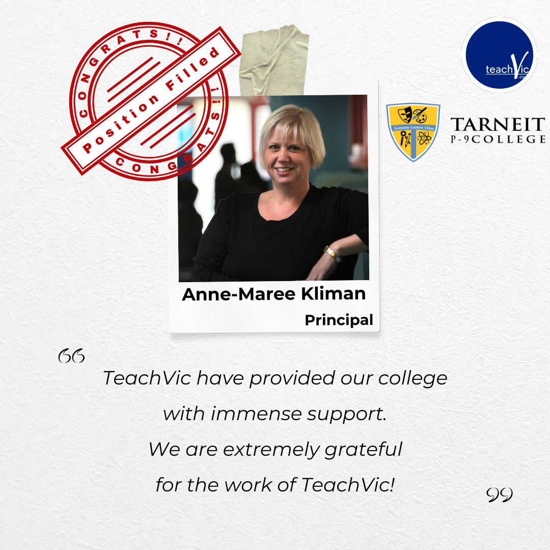 Anne-Maree Kliman, Principal, Tarneit P-9 College